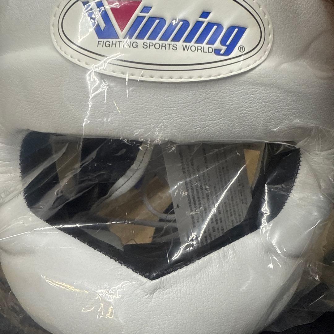 Winning ヘッドギア Lサイズ ホワイト