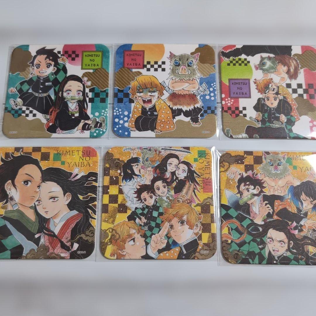 鬼滅の刃　アートコースター　第1弾　45種+BOX特典3種　コンプリート