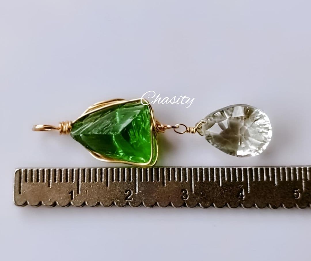 Kgf14 希少 アンダラ 「変容の扉」 エメラルドシフト グリーンアメジスト