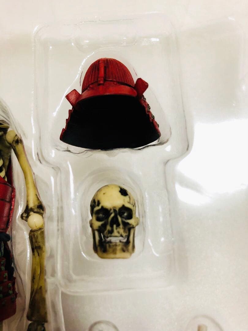 海洋堂　タケヤ式自在置物　KT-010 骸骨武者　着彩