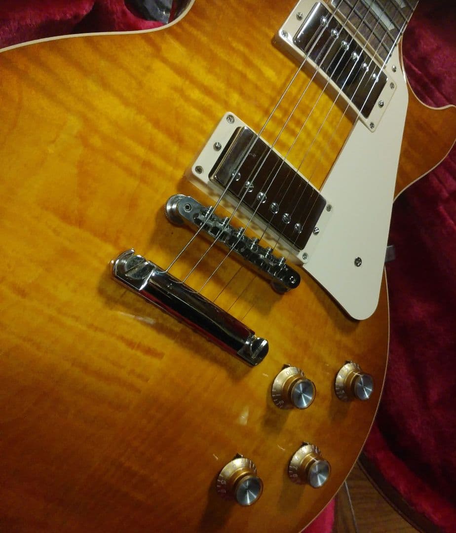 ギブソン レスポール スタンダード 60s ハニーレモンバースト AAA トップ