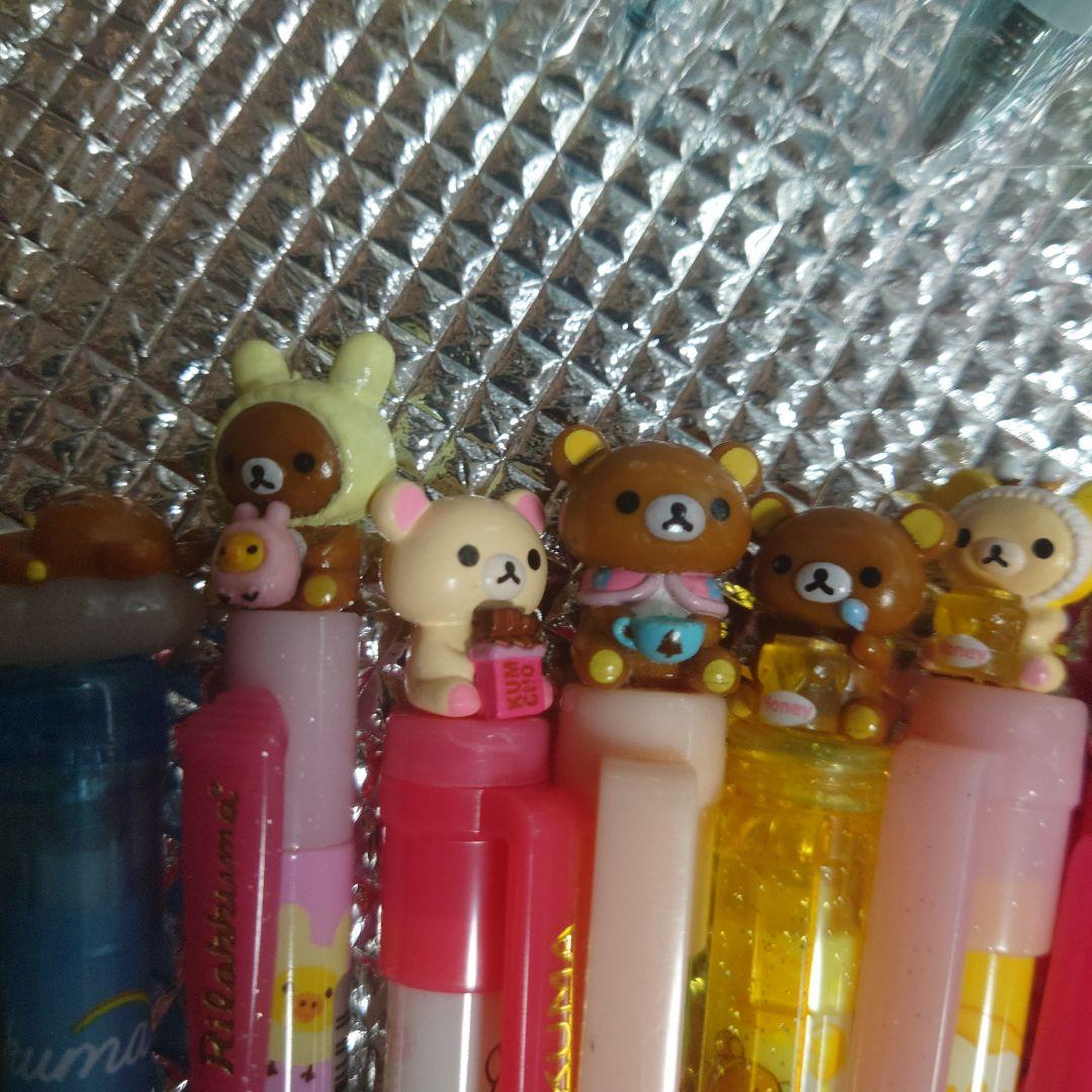 平成レトロ リラックマ マスコット ボールペン シャーペン セット