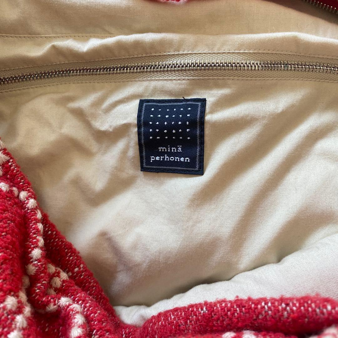 minaperhonen ミナペルホネン　ショルダーバッグ大　タンバリン
