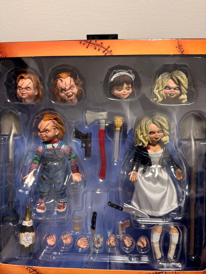 チャッキーの花嫁　アクションフィギュアセット　チャッキー　チャイルドプレイ