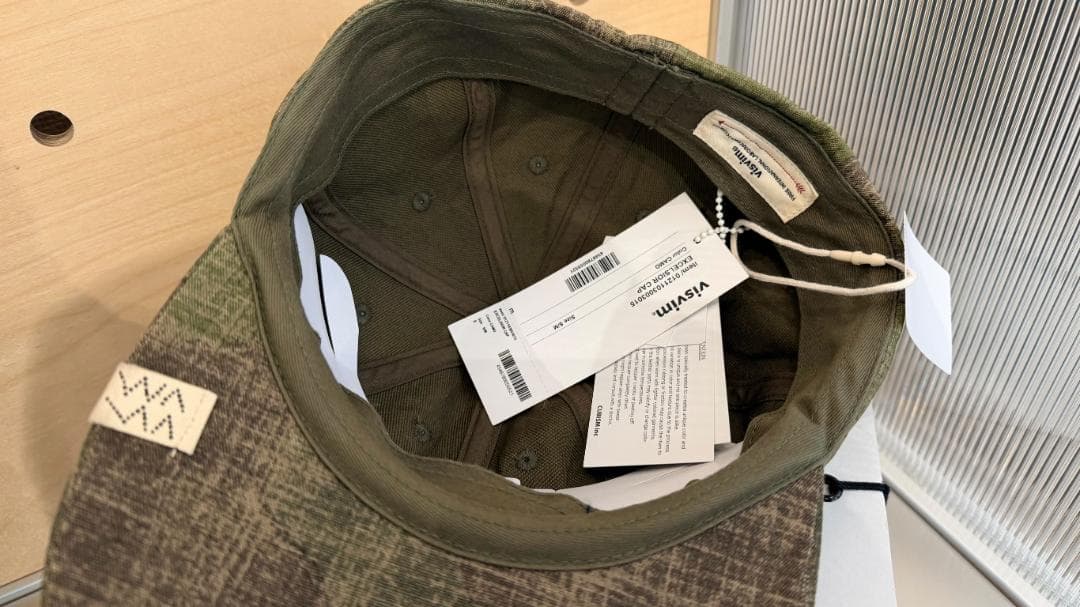 VISVIM 迷彩柄 EXCELSIOR CAP コットンキャップ