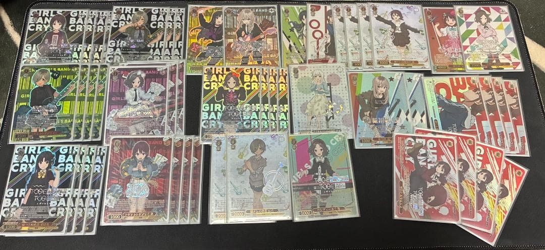 ws ヴァイスシュバルツ　ガールズバンドクライ　デッキ　GBCR　フルホイル