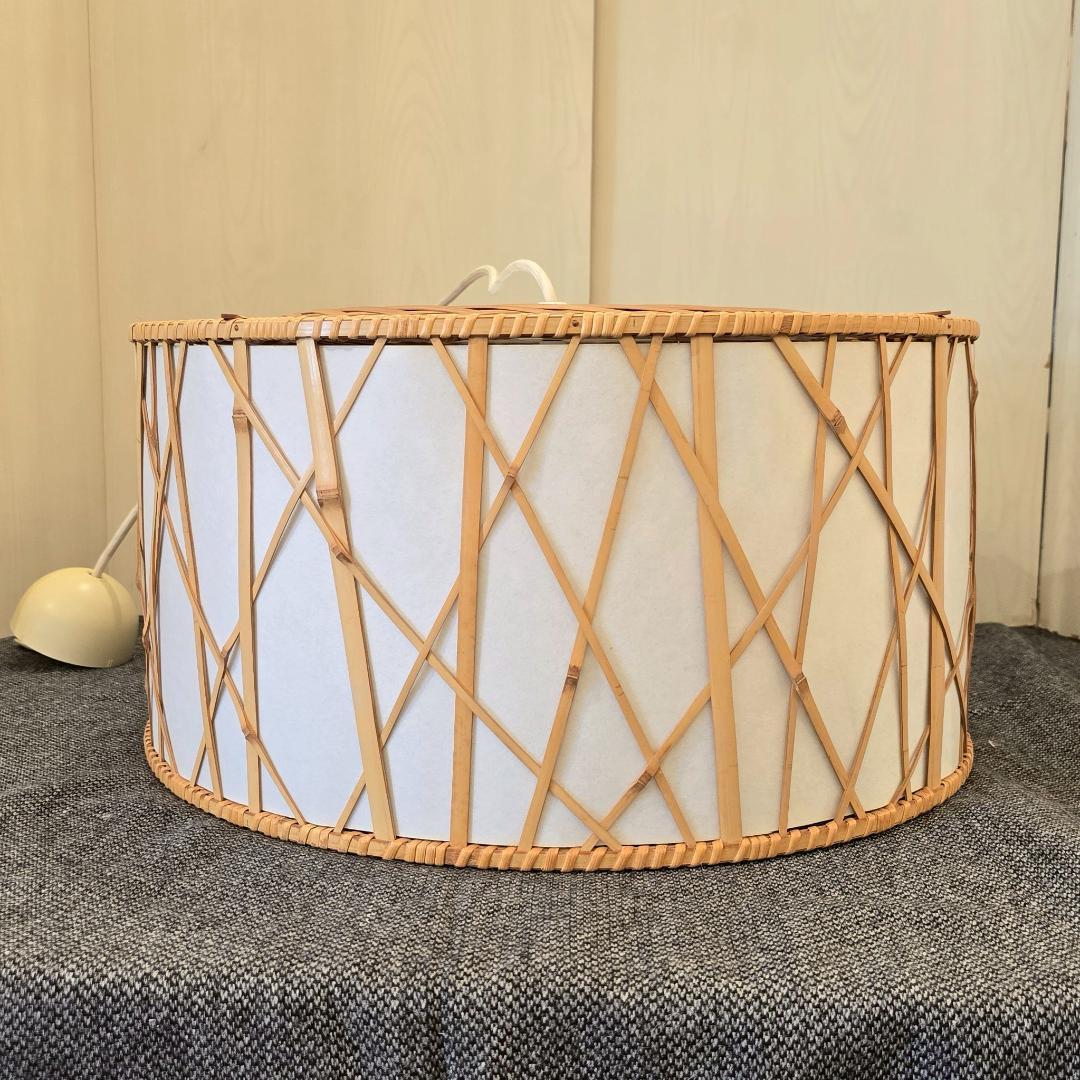 i+ 【美品】　ヤマギワ 竹 真竹 ペンダントライト 伝統工芸 照明 ランプ