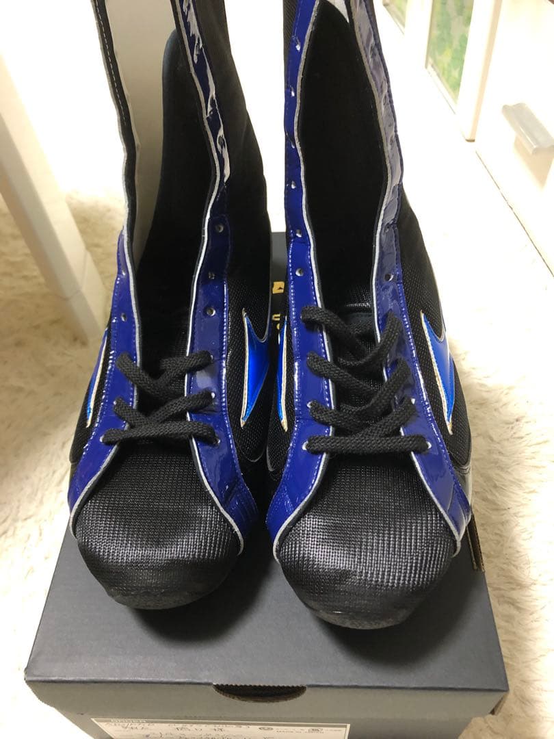 Mizuno ボクシングシューズ 黒/青
