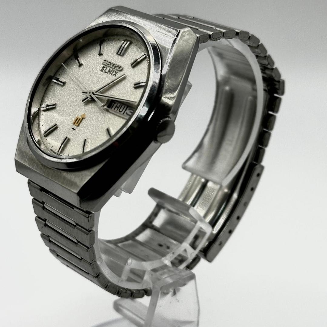 稼働品 新品電池！SEIKO 腕時計エルニクス ELNIX電磁テンプ式/クォーツ