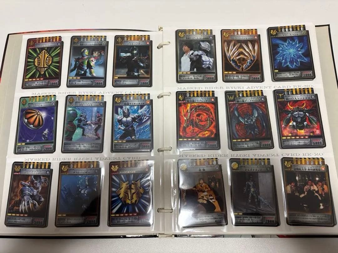仮面ライダー龍騎 コンプリート カード ファイル アドベントカード