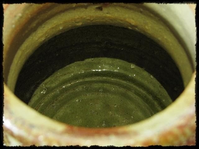 高橋 楽斎 破れ袋 信楽 水指 替塗蓋 茶道具 盛蓋 四方桟 共箱 上位品 g2