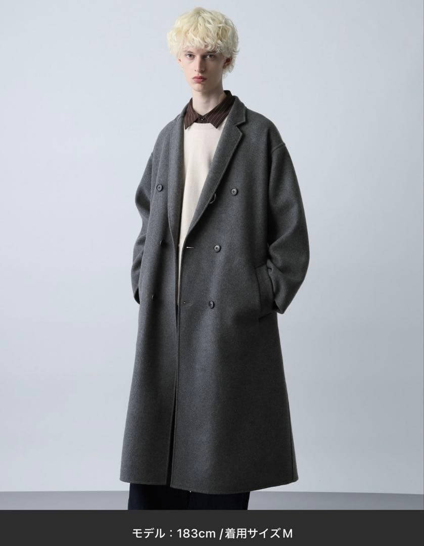 プレミアムウールダブルリバーコート