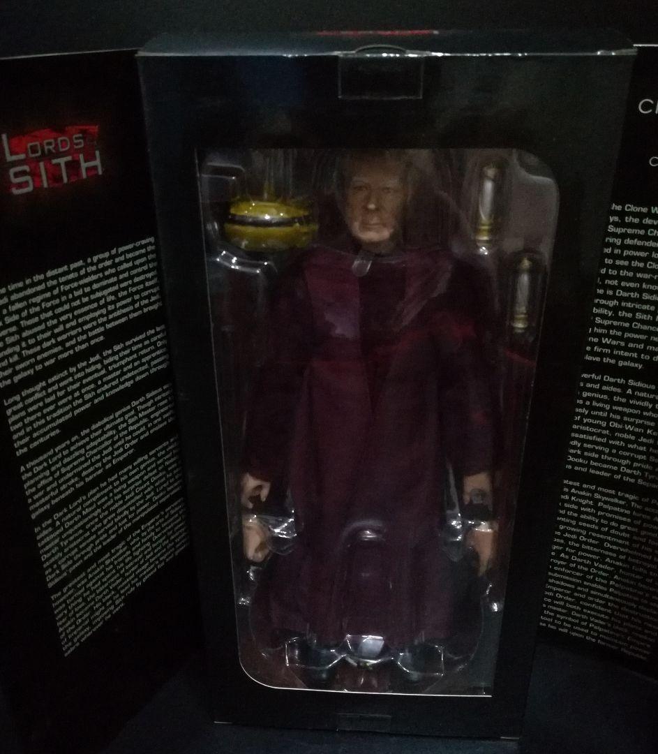 新品　スターウォーズ パルパティーン ダースシディアス　フィギュア 2体セット