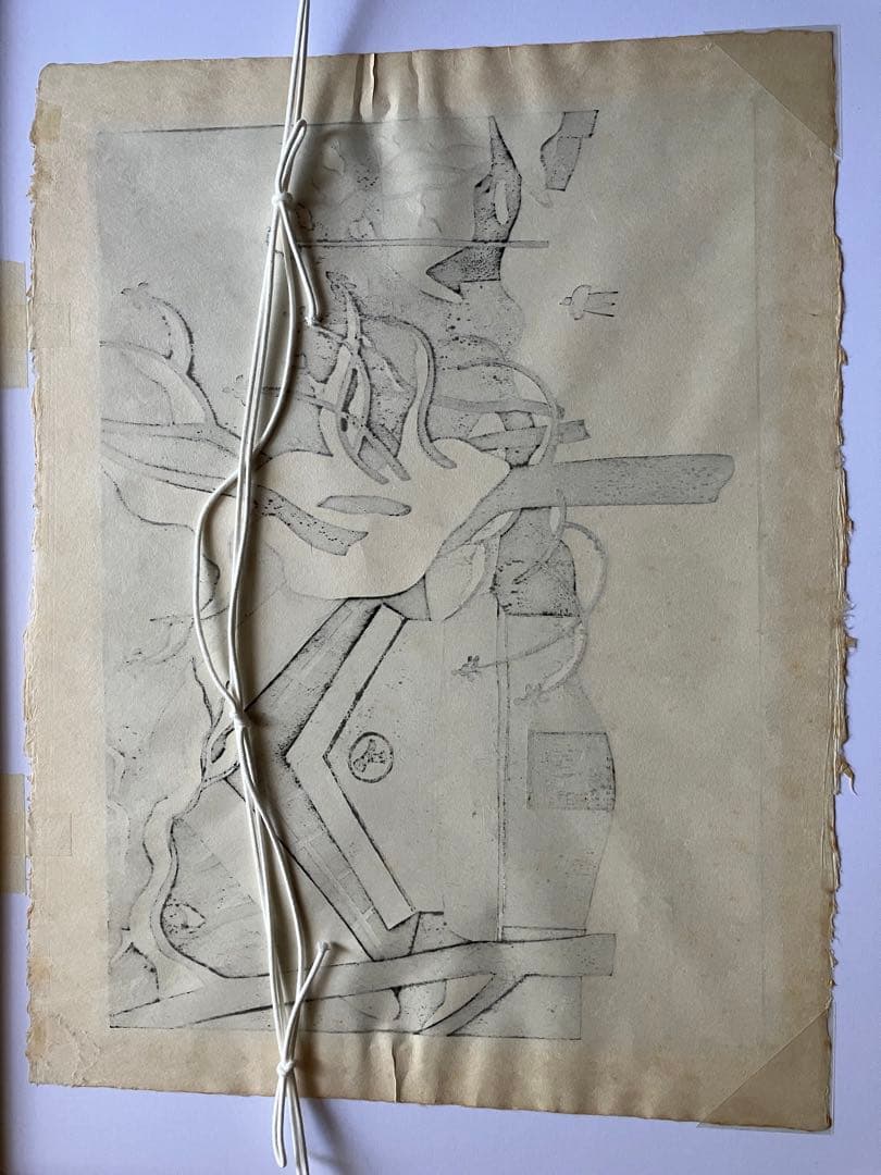 斎藤清 WINTER IN AIZU(48）木版画 １９８１