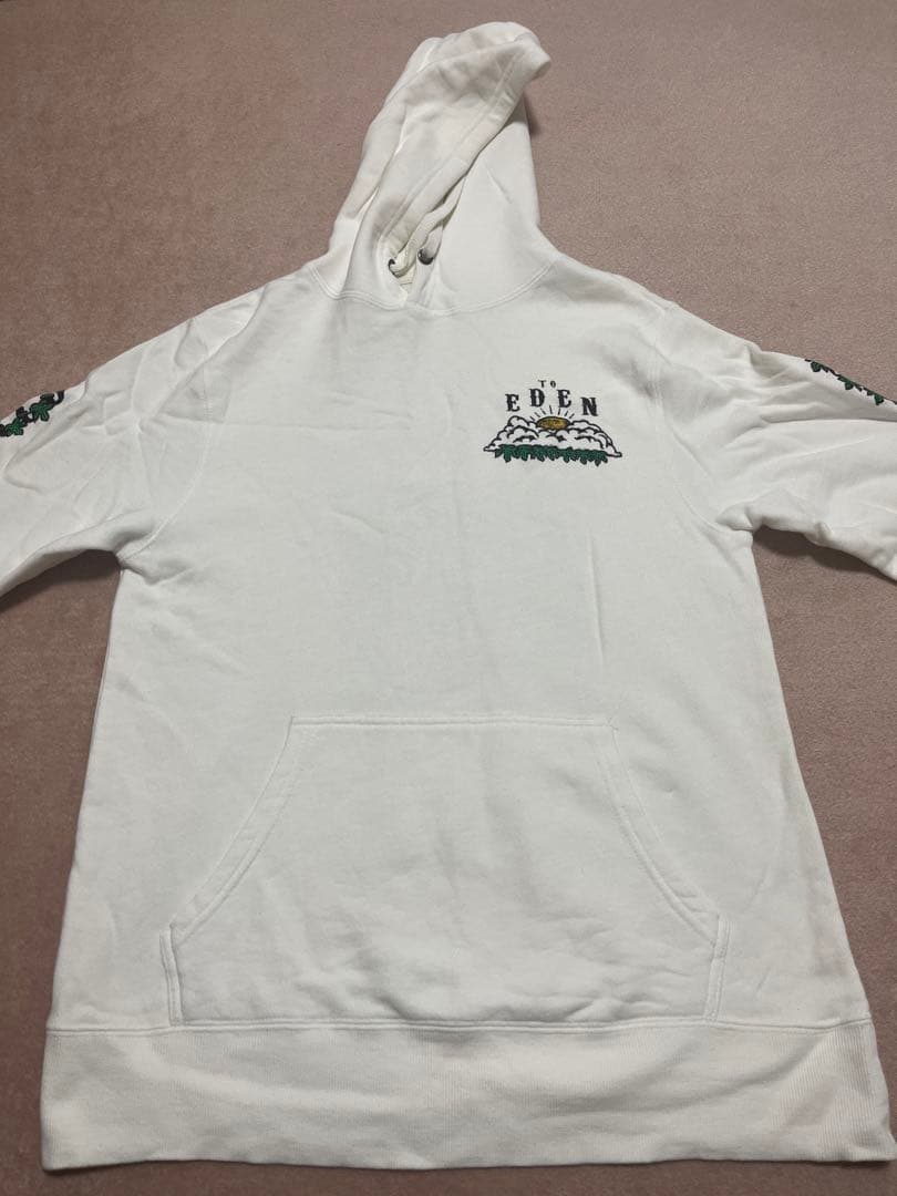 UVERworld EDEN白パーカー Mサイズ