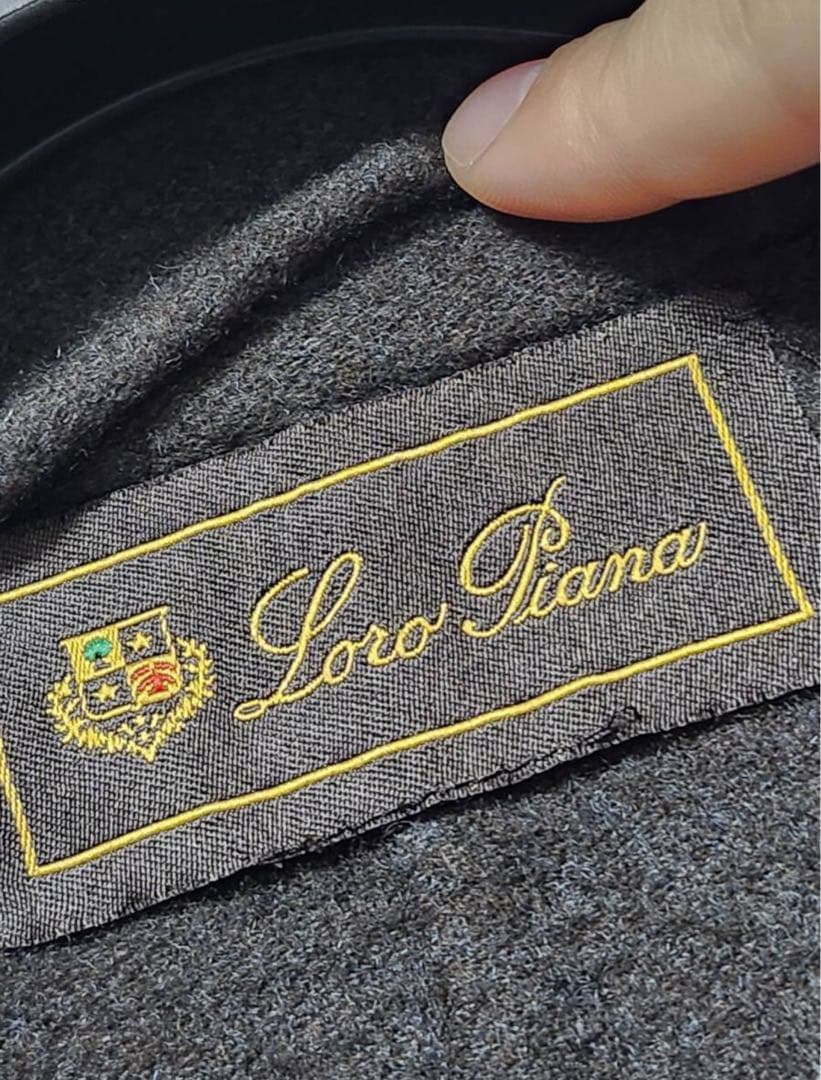 ロロピアーナ カシミヤ100% ダブルフェイス 旧ロゴ フォレスティエール