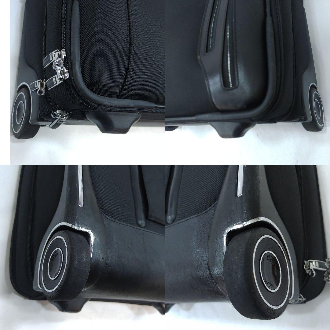 【美品】トゥミ ARRIVE キャリーケース 旅行鞄 レザー×バリスティック 黒