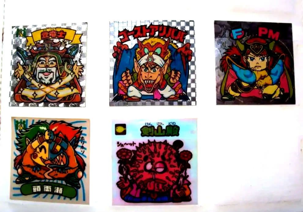 ビックリマンチョコ　シール　23枚セット昭和レトロ　当時もの　レアシール