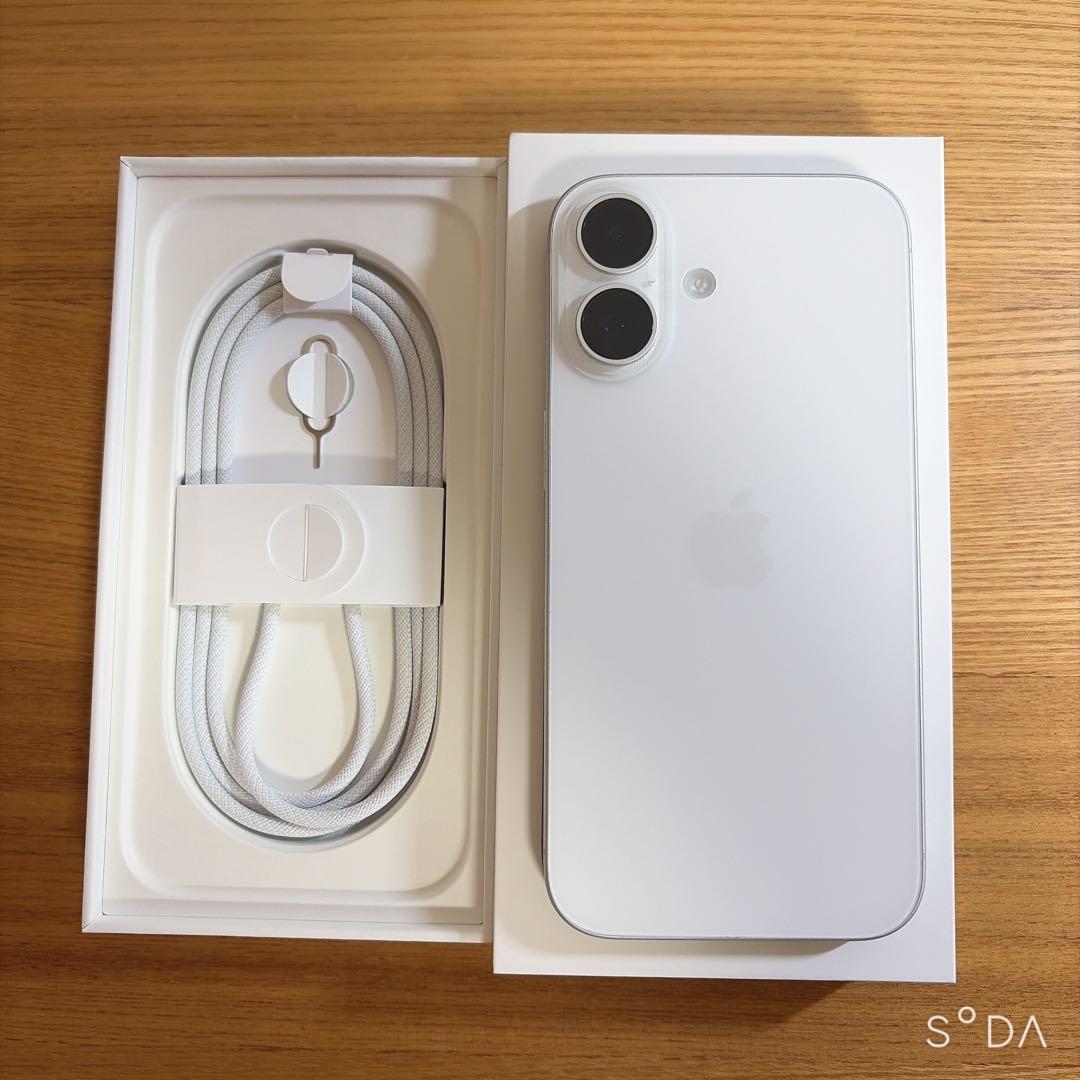 iPhone16 128GB ホワイト