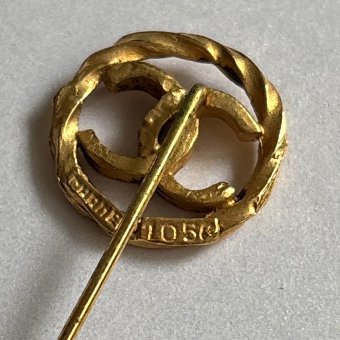 CHANEL レトロ ピンブローチ used