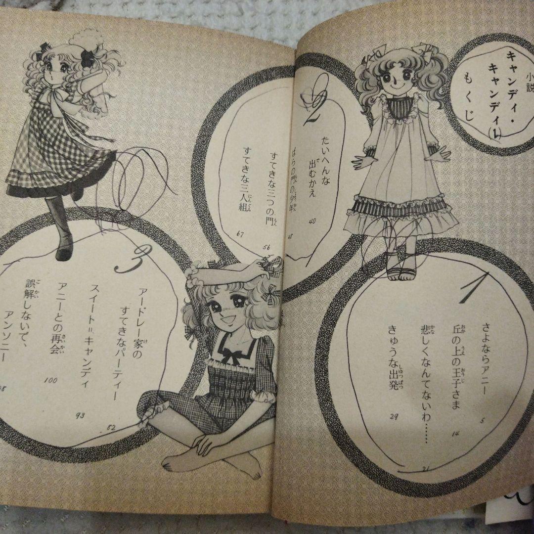 キャンディ・キャンディ小説 1、2セット