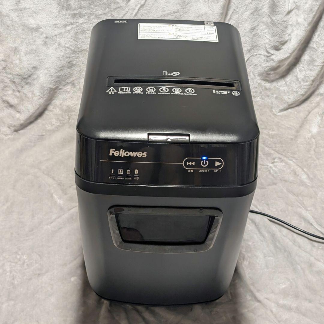 【美品】Fellowes シュレッダー 200C
