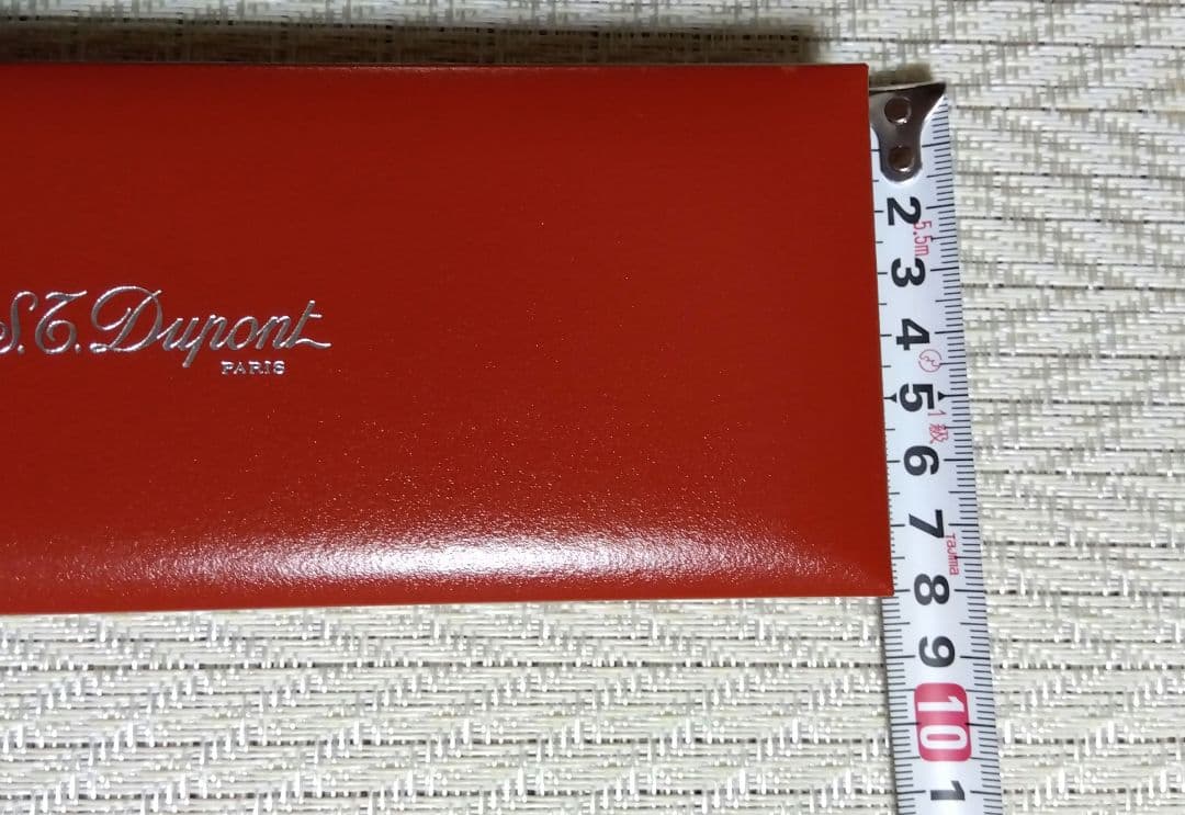 S.T. Dupont シルバーカラーボールペン 専用ケース付き