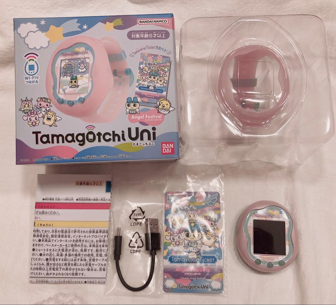 たまごっちユニ　エンジェルフェスティバル　本体