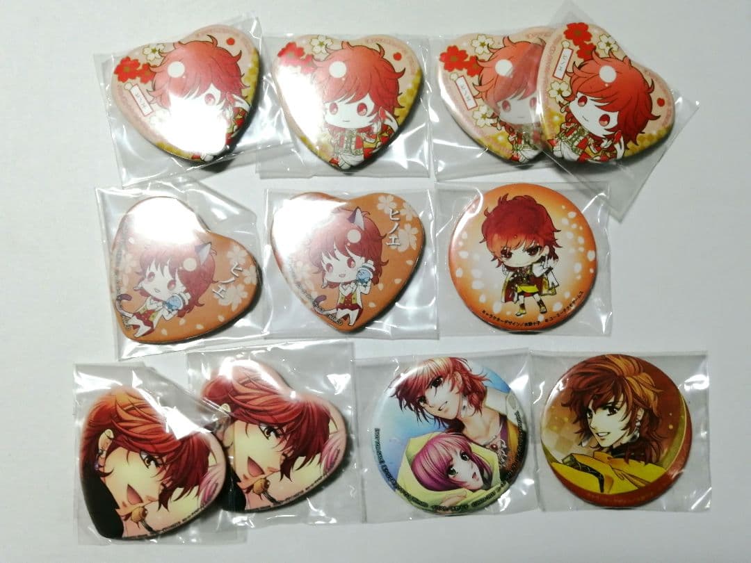 遙かなる時空の中で3 ヒノエ 缶バッジ セット