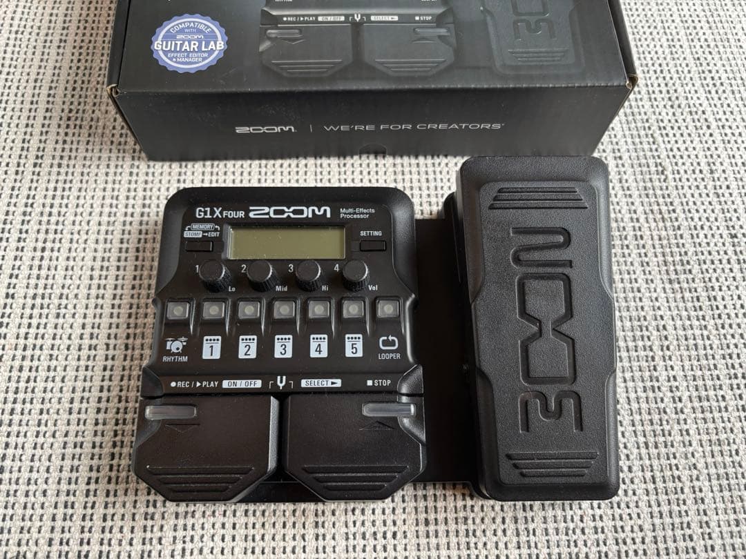 【週末値下】ZOOM G1X FOUR マルチエフェクトプロセッサー