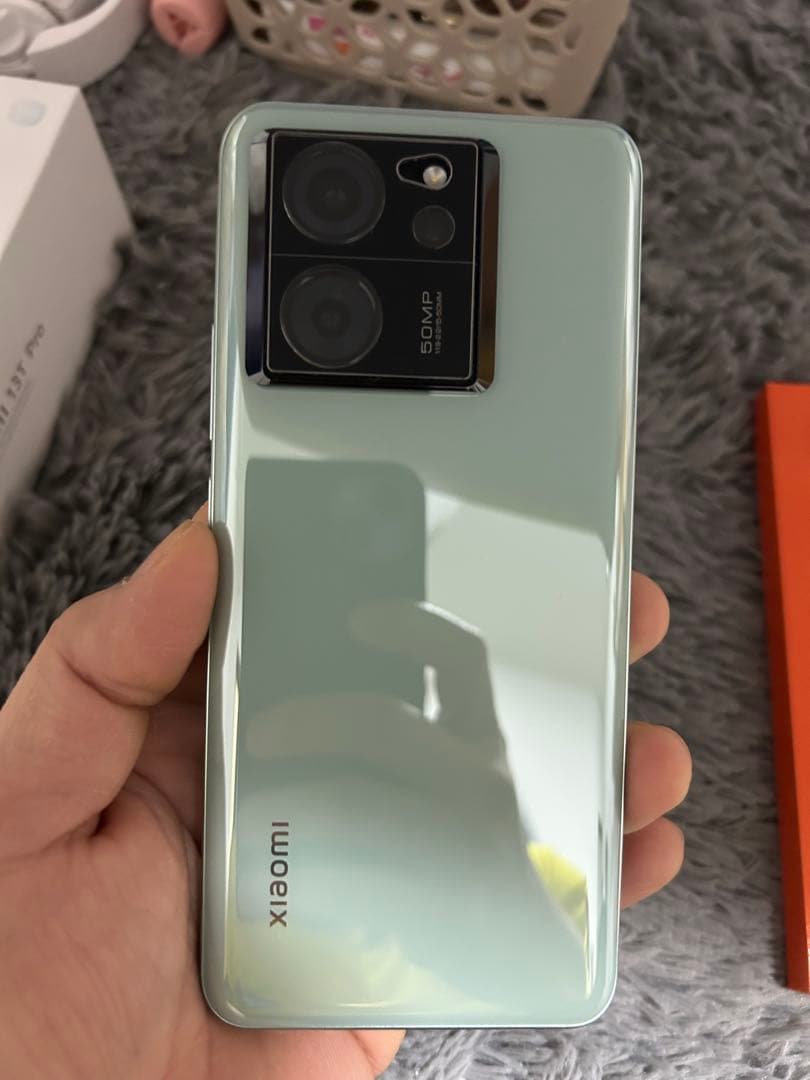 Xiaomi 13T Pro 本体 120W充電器付き グリーン