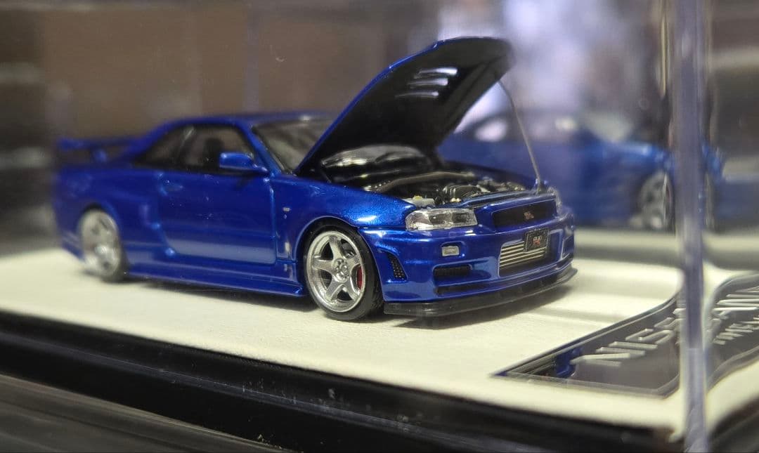 TIME MICRO 限定699台 R34GT-R 1/64 トミカより精巧！