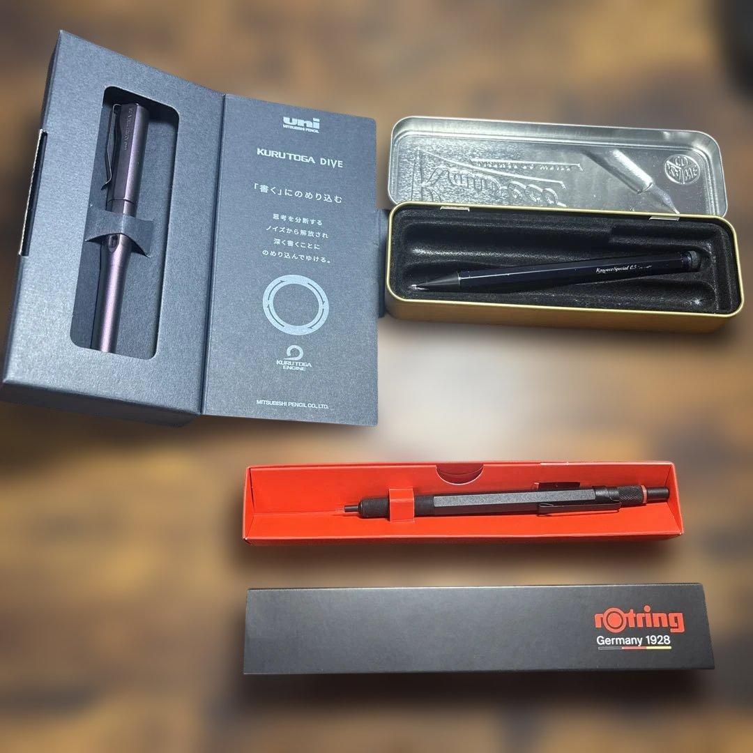 N*i様 【3点セット】クルトガダイブ　カヴェコスペシャル　 ロトリング600