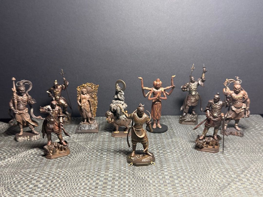 ★仏像フィギュアセット 10体 経年劣化★