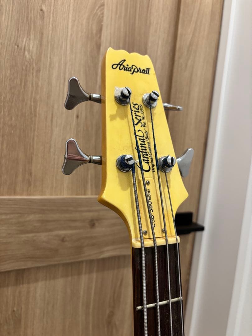 マツモク製 Aria Pro II CSB-380 当時のケースと保証書付