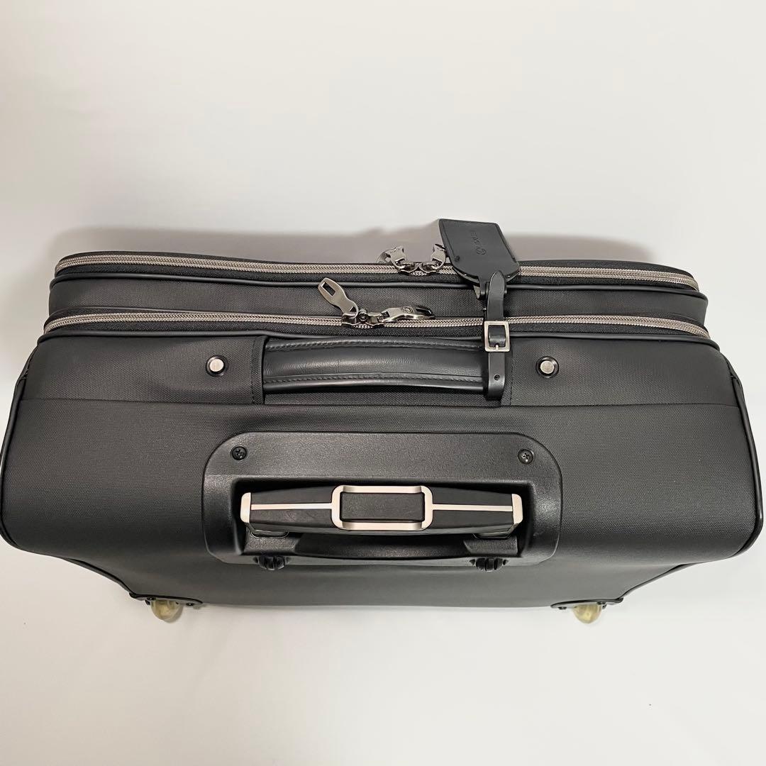 LEXUSレクサス ビジネスキャリー トロリーケース 黒レザー大容量