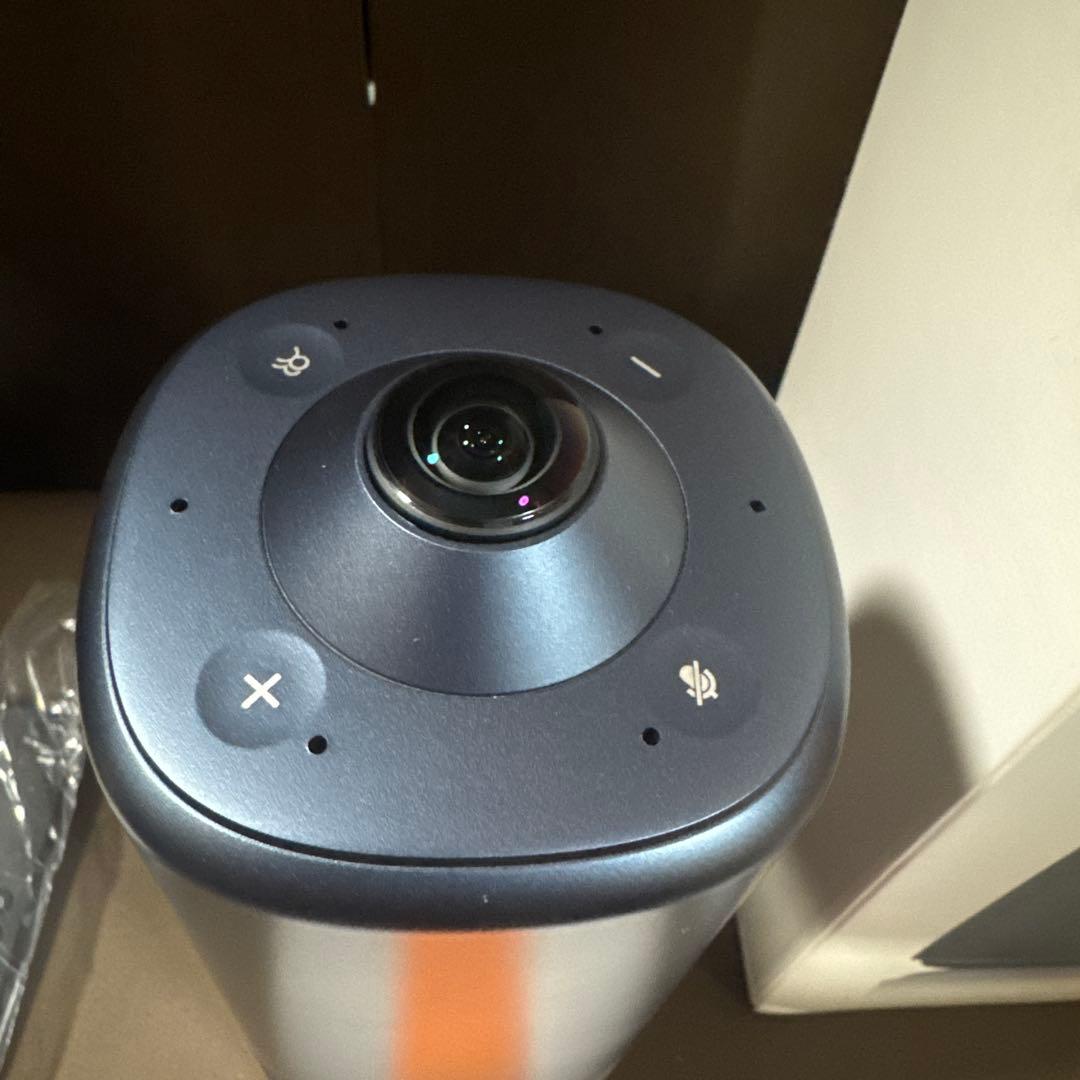 Nuroum C50 ウェブカメラ web会議用 360°カメラ マイク