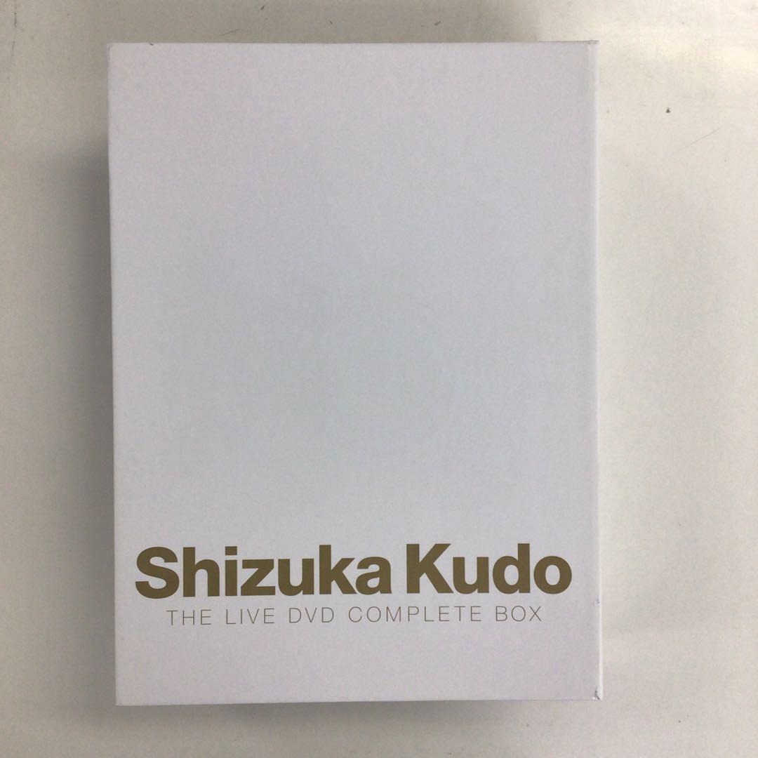 工藤静香 THE LIVE DVD COMPLETE BOX【動作確認済み】