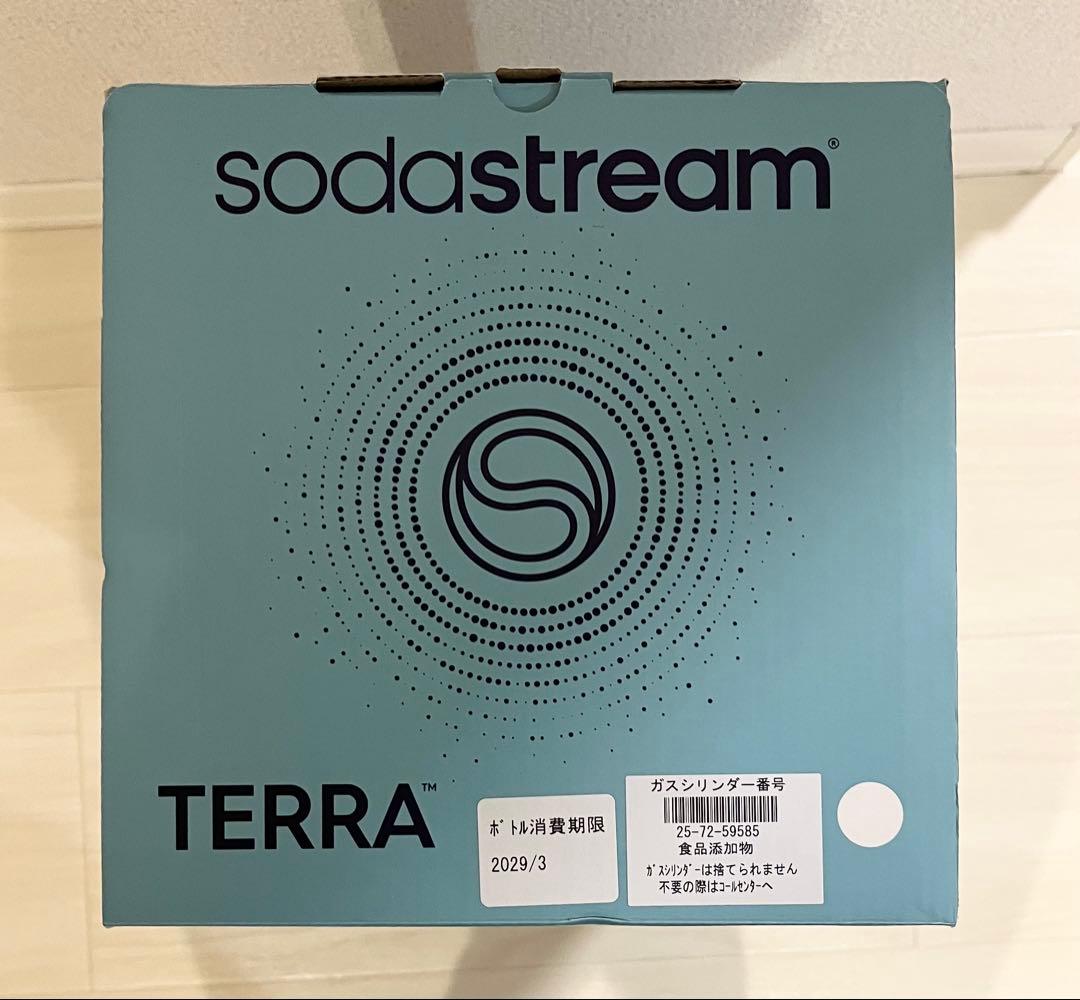 【新品】ソーダストリーム TERRA スターターキット SSM1101 ホワイト