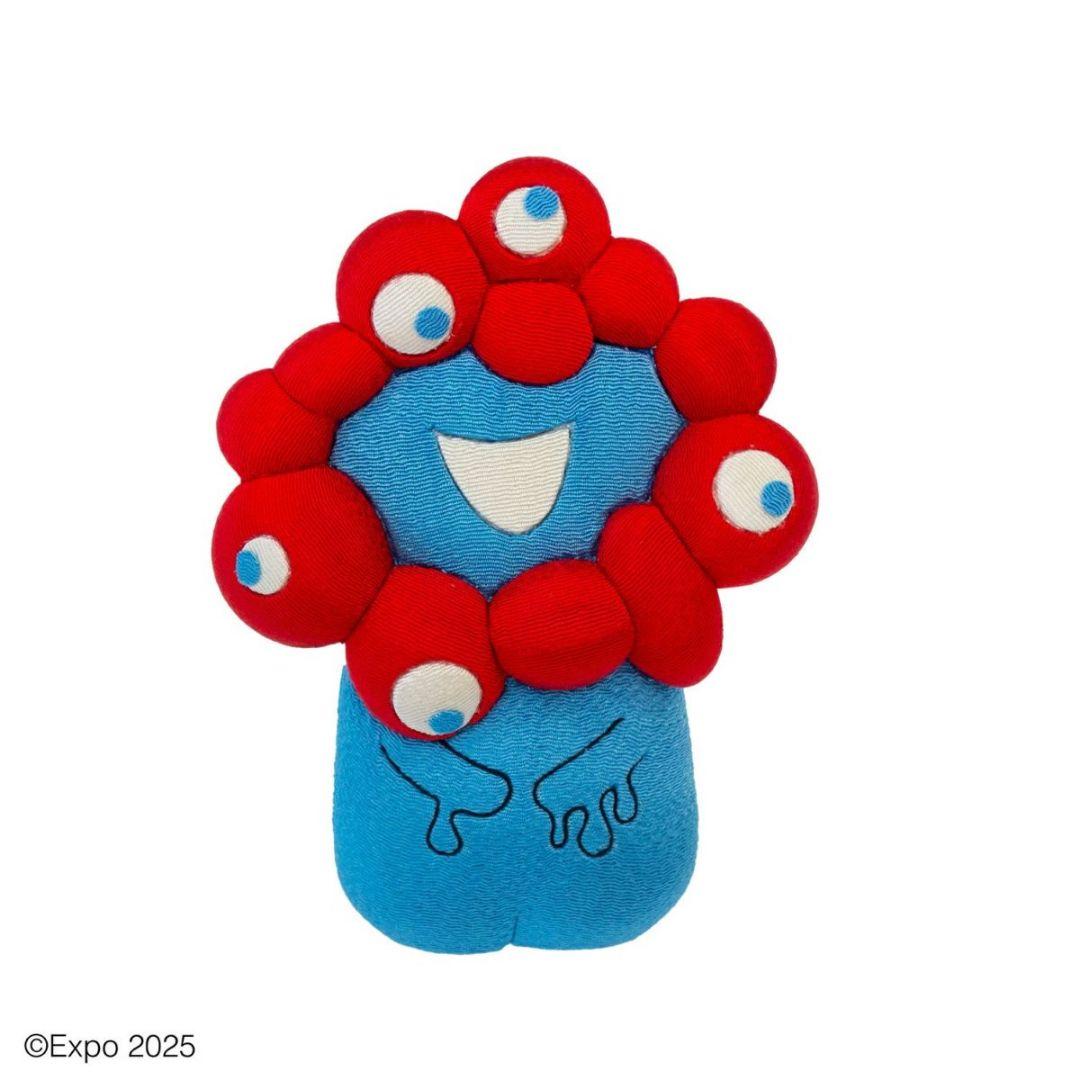 ミャクミャク 木目込み人形 置物 ぬいぐるみ 大阪万博