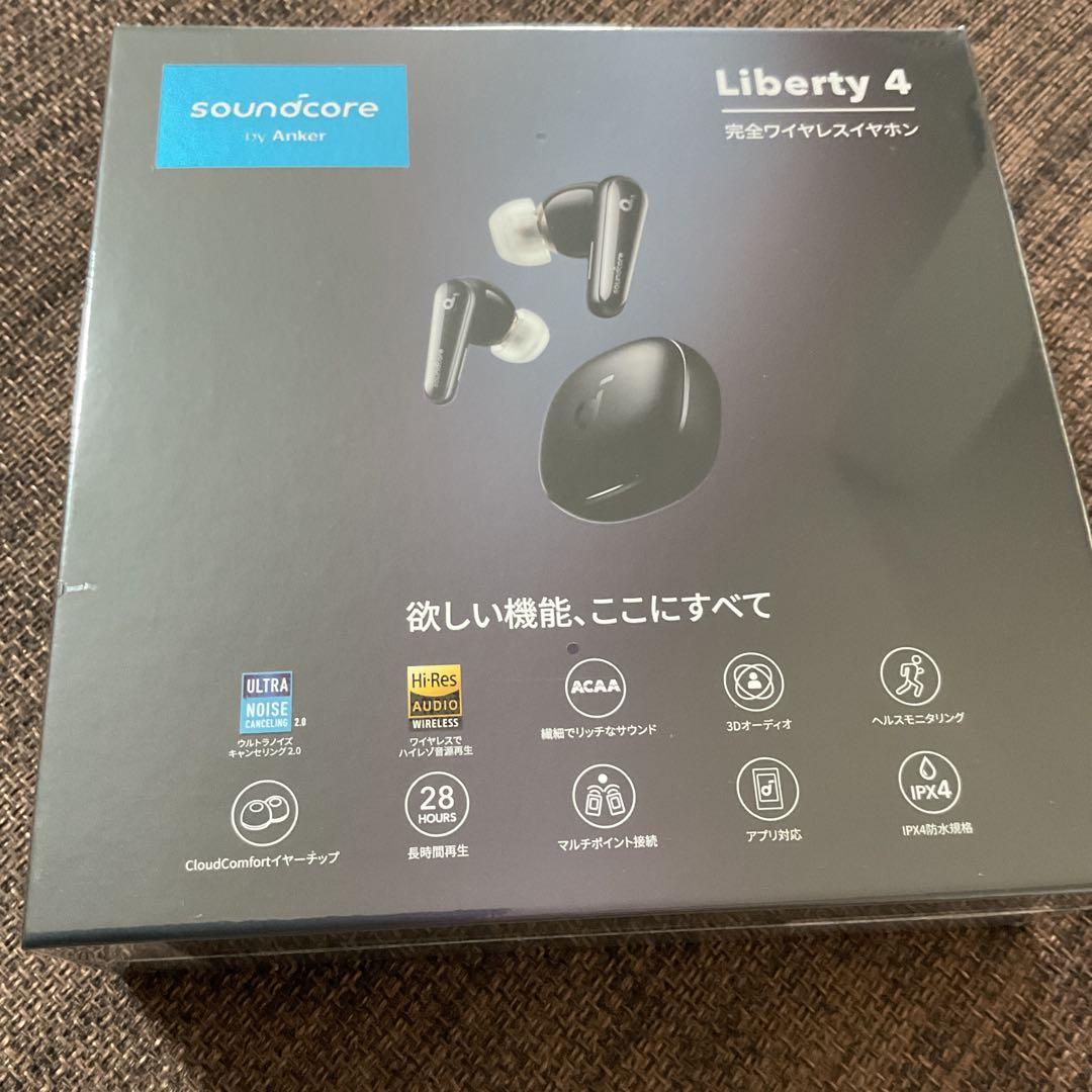 K*様 【新品未開封】soundcore Liberty 4完全ワイヤレスイヤお