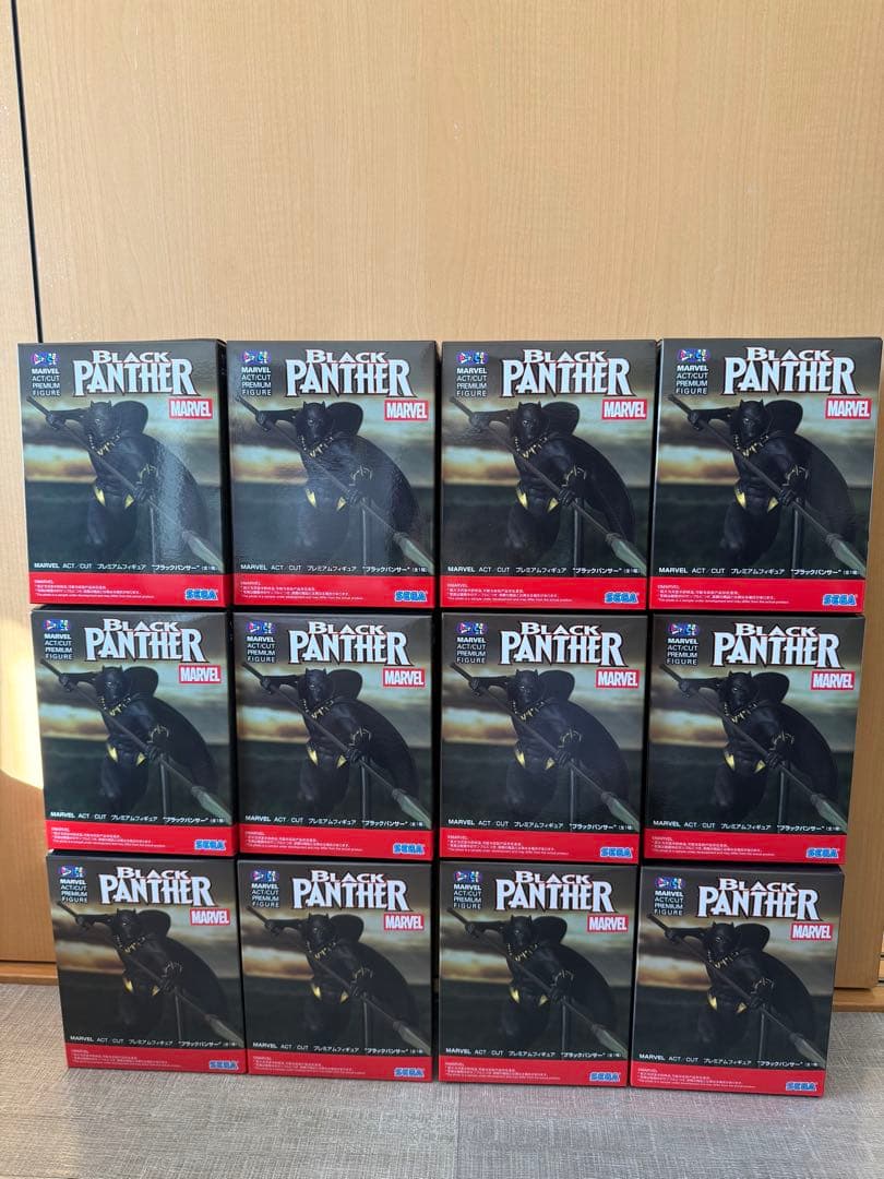 MARVEL ACT/CUT プレミアムフィギュア ブラックパンサー フィギュア