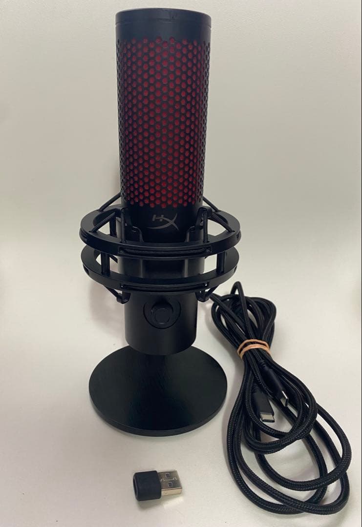 【極美品】HyperX QuadCast2 コンデンサーマイク ゲーミングマイク