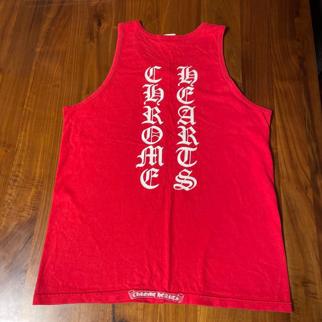 クロムハーツ　タンクトップ赤