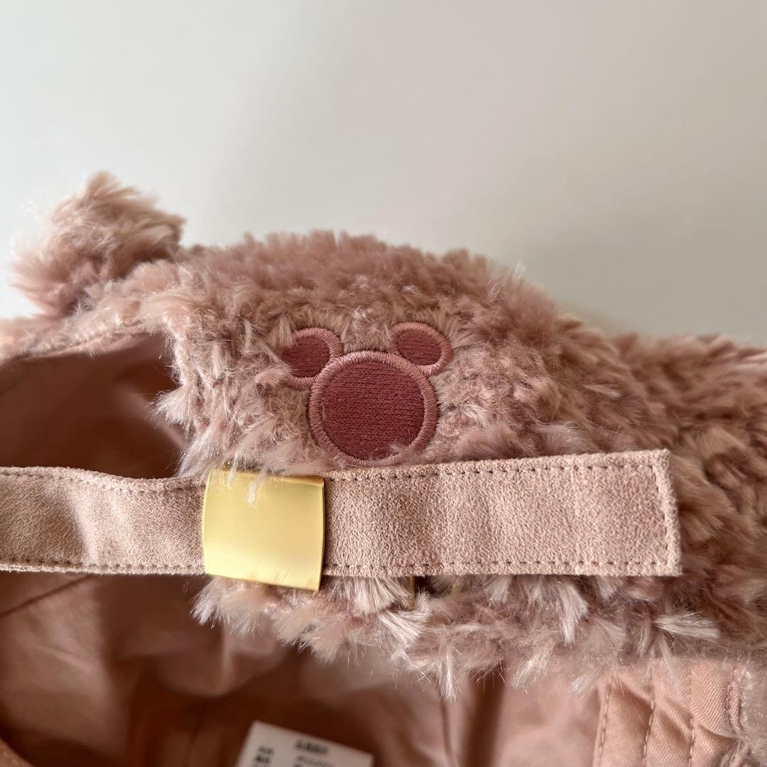 ディズニーシー　ダッフィー　シェリーメイ　キャップ　フェイス　ふわふわ　2点