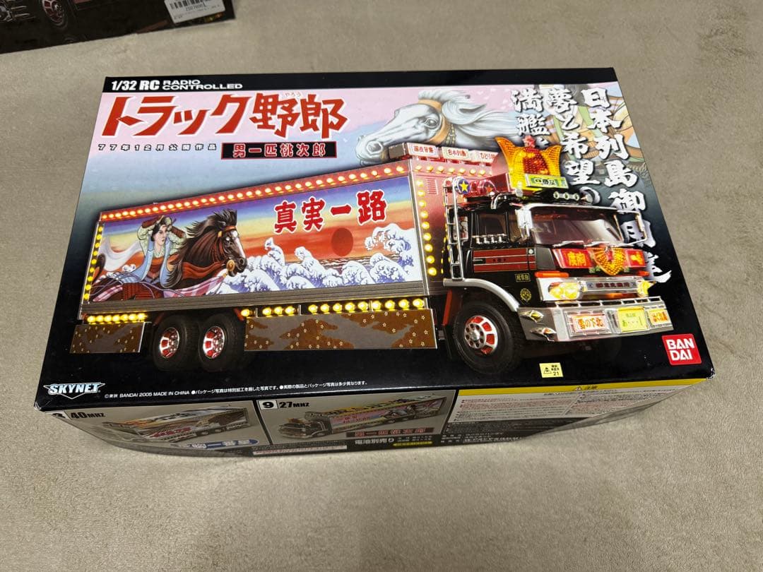 バンダイ　トラック野郎　男一匹桃次郎　美品　望郷一番星　新品未開封　土日価格