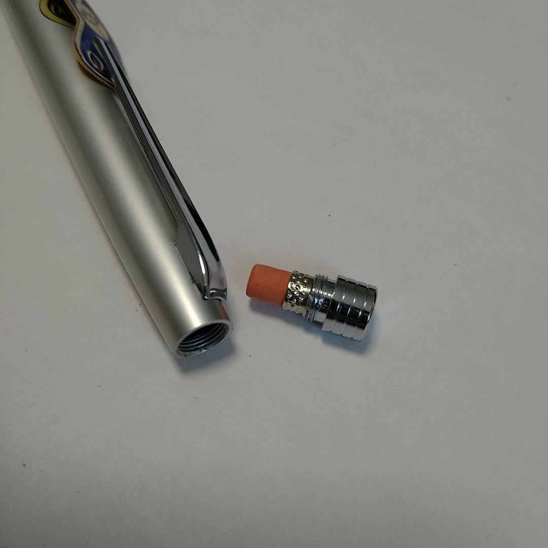 パイロット　シルバー色　ペンシル　プラチナムアングル（ボディノック）