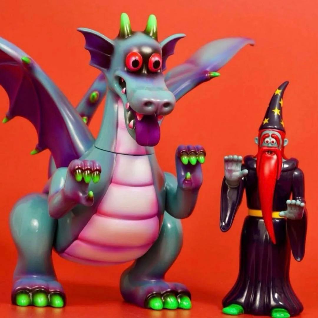 【激レア100体限定】山崎若菜 ドラゴン 魔法使い ゾンビカラー ソフビ