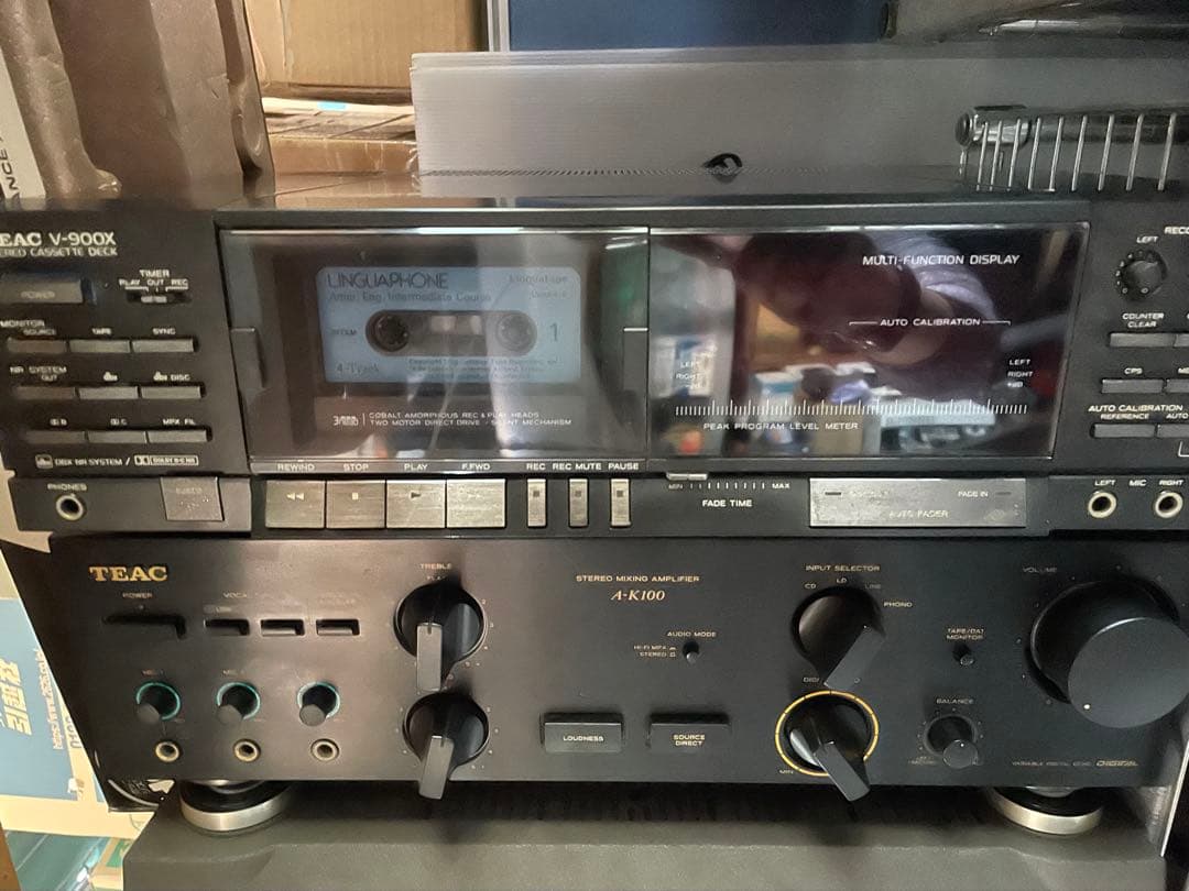 TEAC カセットデッキ　V-900X ジャンク