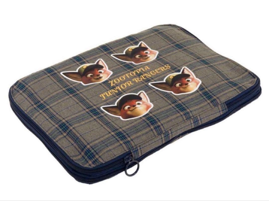 ディズニー　ズートピア　ニック　キデイランド　圧縮ポーチ